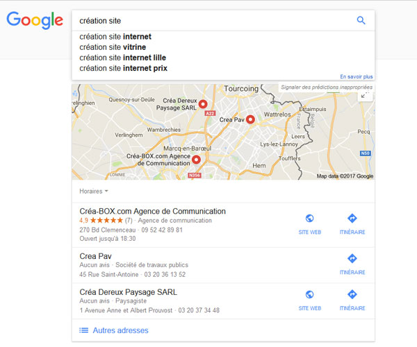 Fin de clap pour les recherches instantanées :